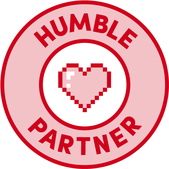 Humble Bundle Offer Great Prices On Bundled Games And - Humble Bundle Partner Logo (554x554), Png Download