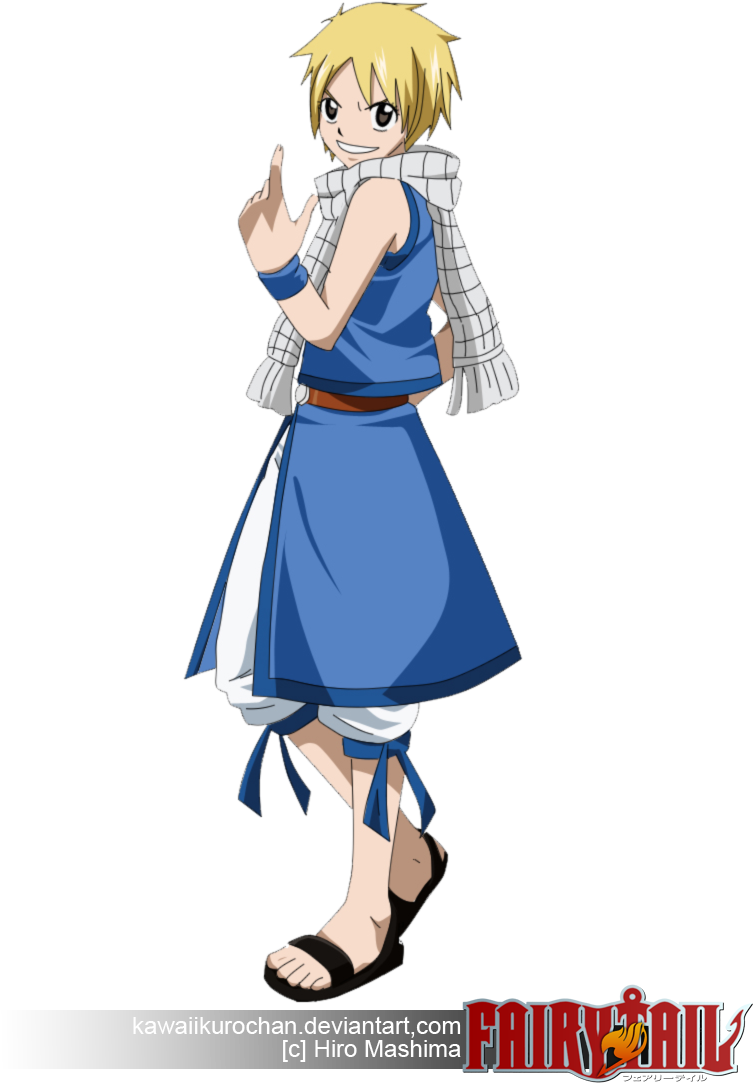 Fairy Tail If Lucy Was Natsu By Kawaiikurochan-d33ubhe - Fairy Tail Natsu Son (800x1134), Png Download