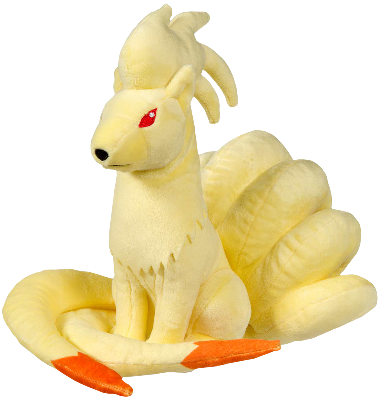 Pokemon - Tomy Pokemon 10" Plush Ninetales (1237x1324), Png Download