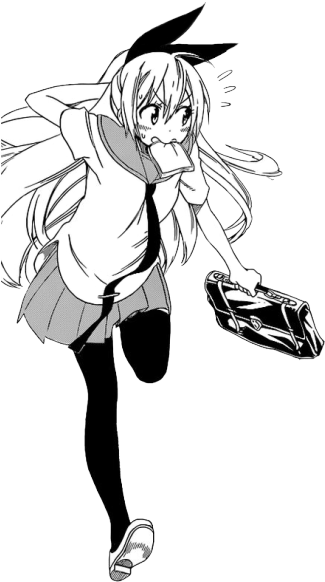 Transparent Chitoge Ch - Chitoge Kirisaki Manga (352x600), Png Download