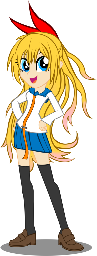 Trungtranhaitrung, Chitoge Kirisaki, Crossover, Equestria - Emotional Intelligence (461x1024), Png Download