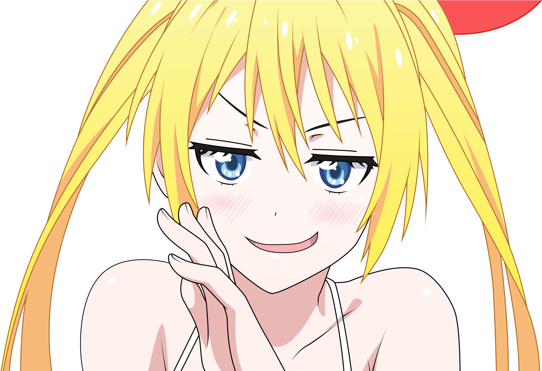 Wallpapers Id - - Chitoge Kirisaki Gif Transparent (1920x1292), Png Download