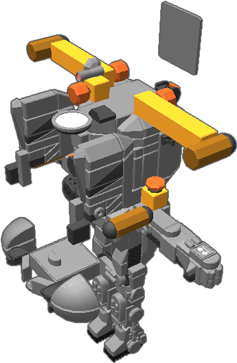 A Specially Designed Suit Of Military Issue T-51 Power - Mecha (768x768), Png Download