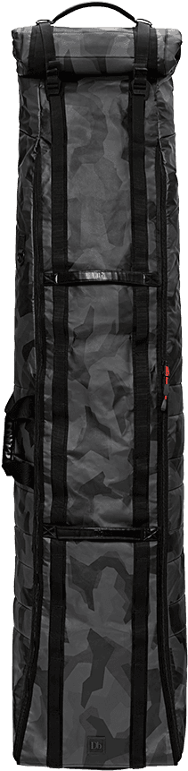 The Douchebag Double Ski Black Camo - Douchebag Snowroller Black Camo (900x900), Png Download