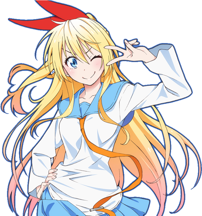 Chitoge Orig - - Anime Girl Wallpaper 720x1280 Hd (700x712), Png Download