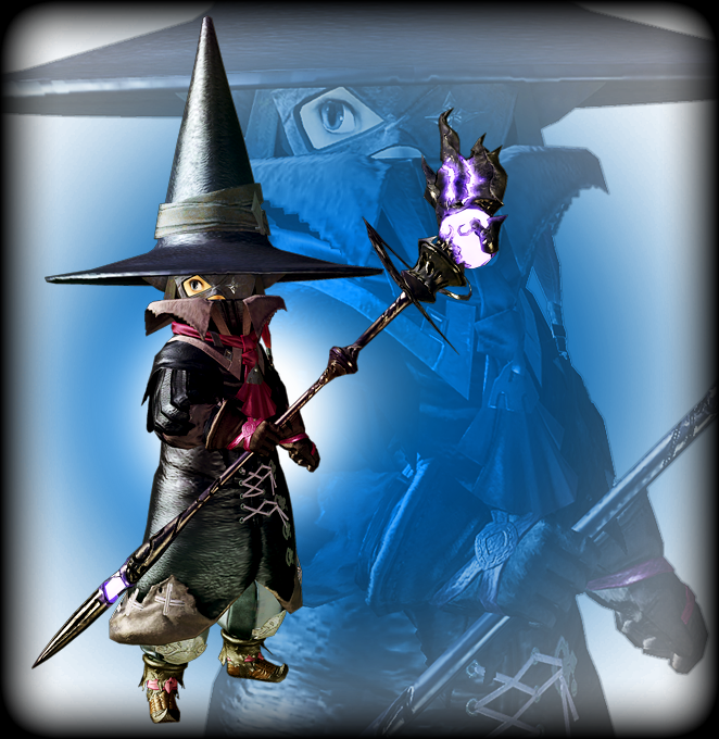 Editlore - Ffxiv Black Mage Level 60 Gear (460x473), Png Download
