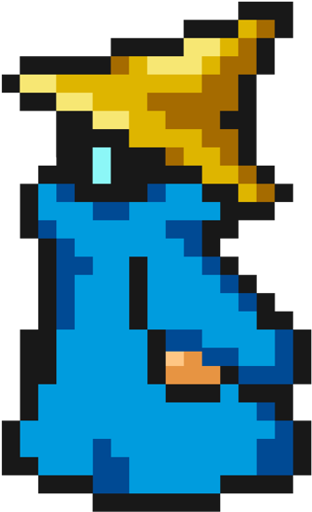 Ffrk Black Mage - Final Fantasy Black Mage (439x644), Png Download
