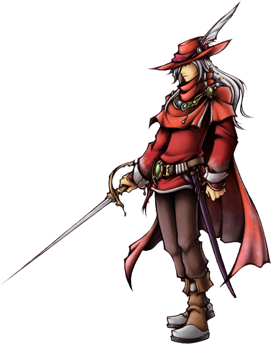 Red-mage - Ff1 Red Mage (1024x1239), Png Download