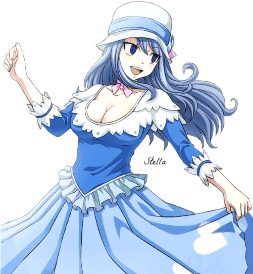Fairy Tail, Juvia, And Juvia Lockser Image - Fairy Tail Juvia Png (500x575), Png Download