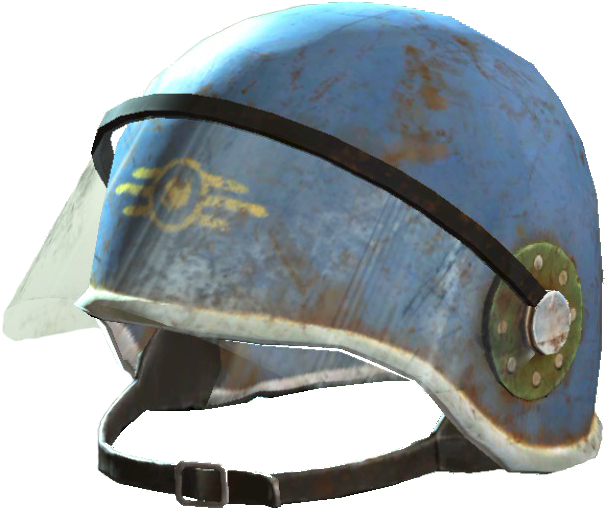 Fo4 Vault-tec Security Helmet - Vault Tec Security Armor (724x582), Png Download