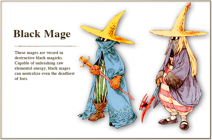 Black Mage Final Fantasy (900x560), Png Download