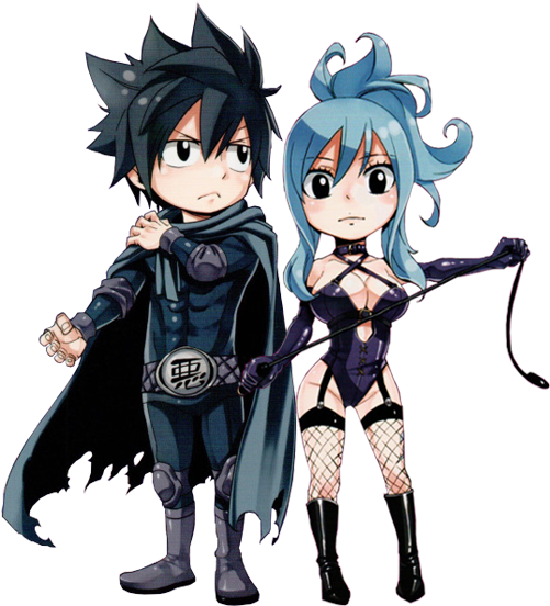 Juvia Is Bae - Cute Fairy Tail Couples (500x672), Png Download