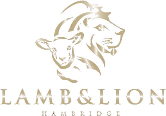 Lamb And Lion Hambridge - Lion And The Lamb Logo (753x507), Png Download