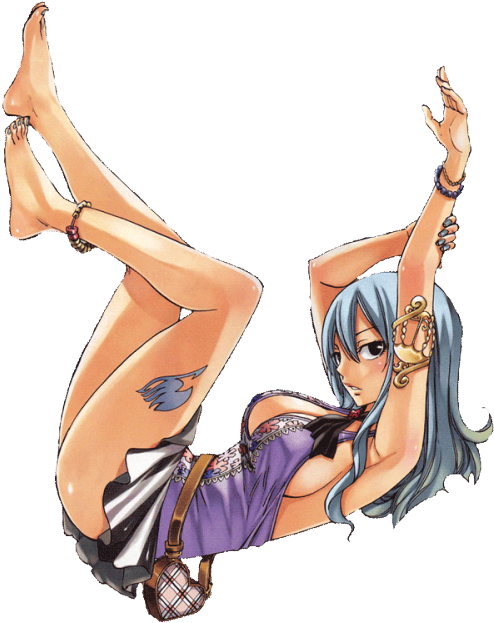 Transparent Juvia Lockser - Fairy Tail Juvia Cover (500x622), Png Download