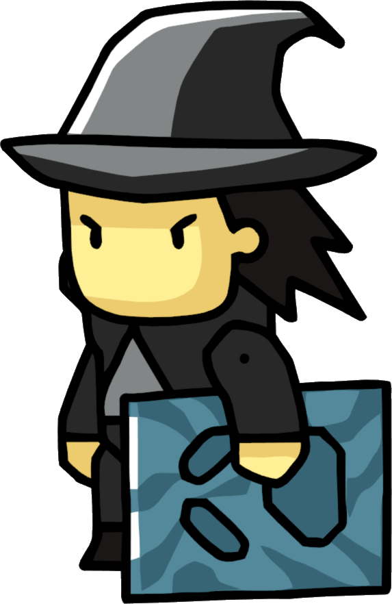 Scylla Clipart Scribblenauts - Scribblenauts Unlimited Evil Wizard (573x882), Png Download