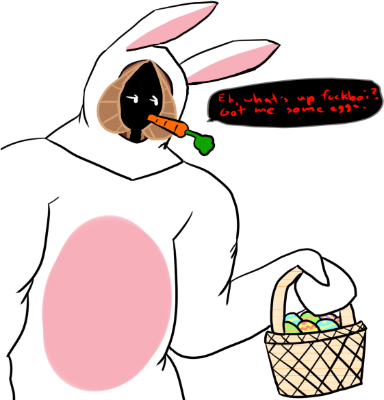 The Black Mage In A Bunny Suit Maplestory Nexon Nexon - Cartoon (800x600), Png Download