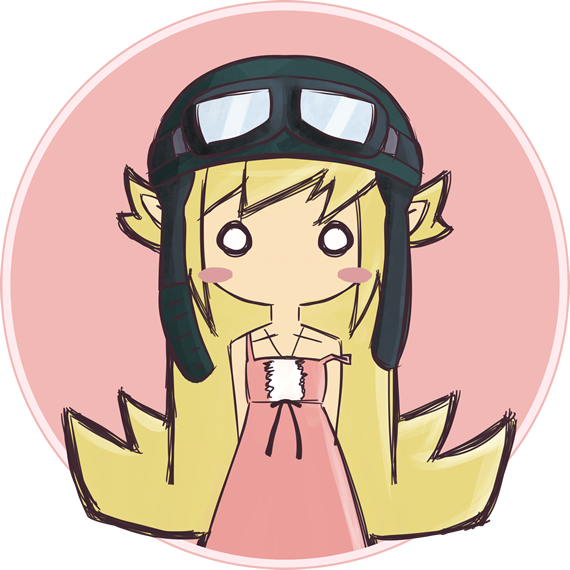 Fanarti - Oshino Shinobu Hat (570x570), Png Download