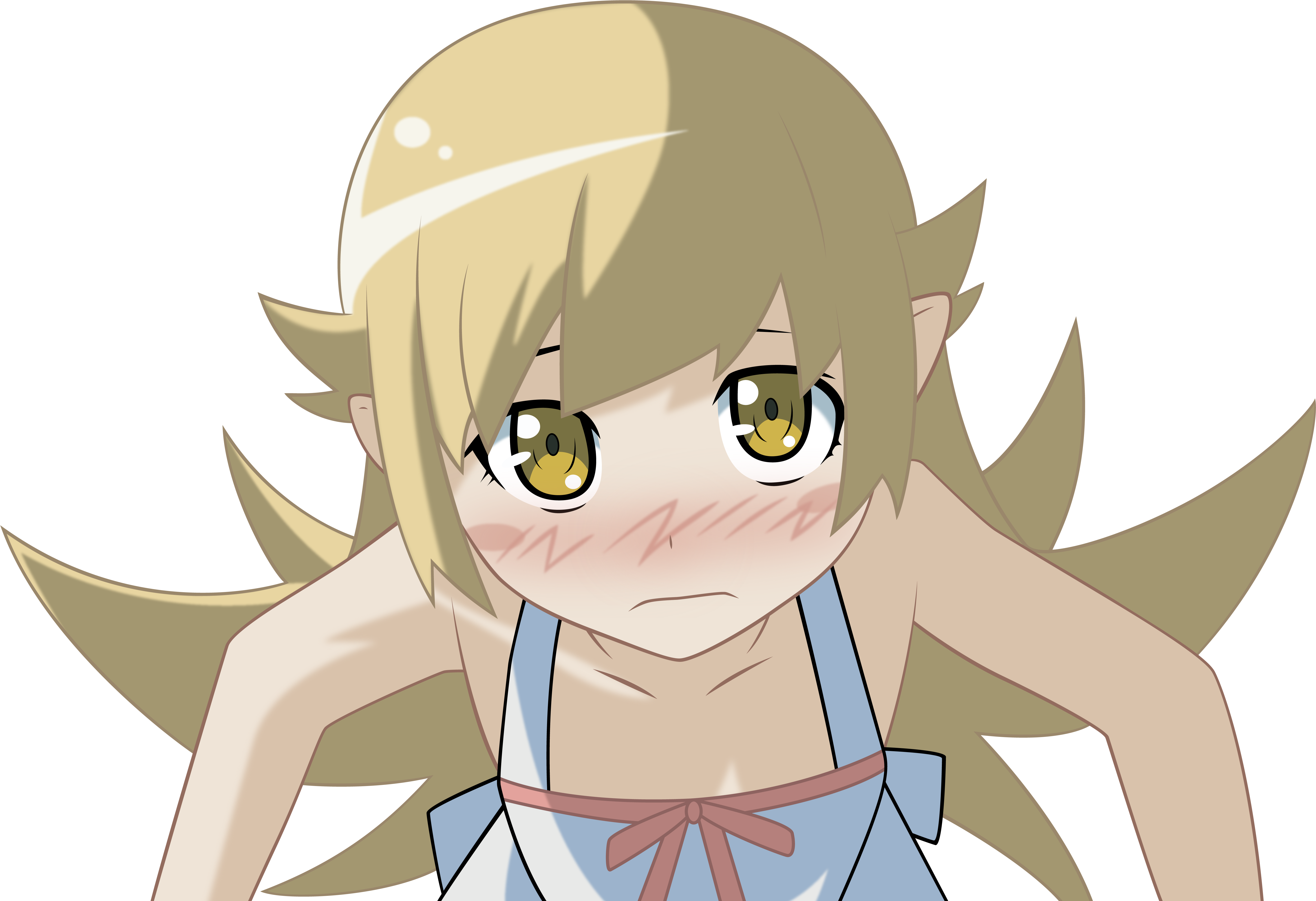 Wallpapers Id - - Shinobu Oshino Transparent Gif (6321x4255), Png Download