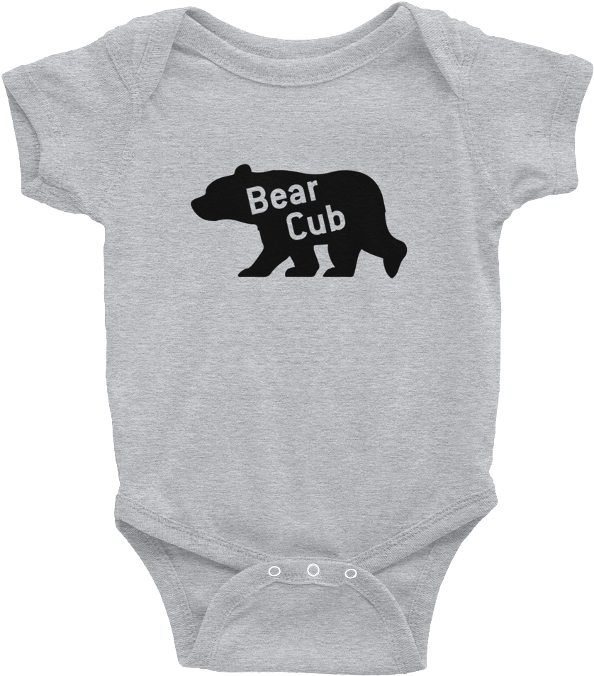 Bear Cub Onesie - Rainbow Baby Onesie (1000x1000), Png Download