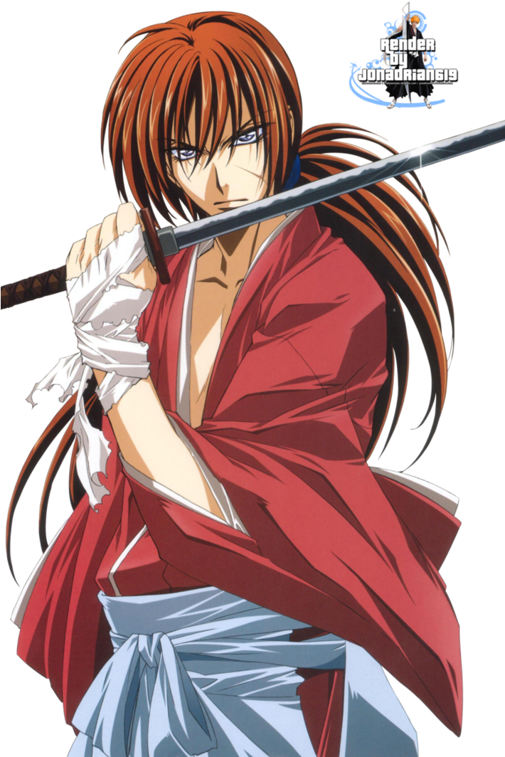 Render - Http - //i166 - Photobucket - - Renders - - Kenshin Himura Png (709x1079), Png Download