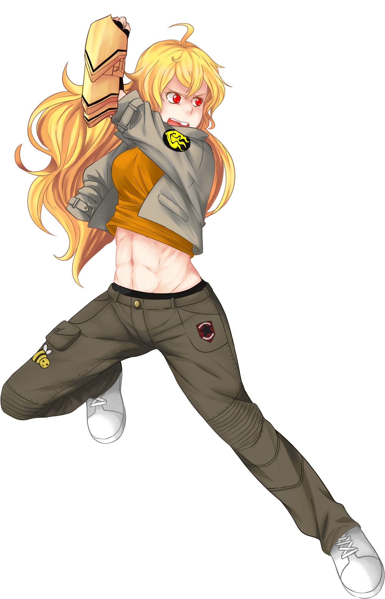 Yang Xiao Long Professor Ozpin Vertebrate Human Hair (1500x2168), Png Download