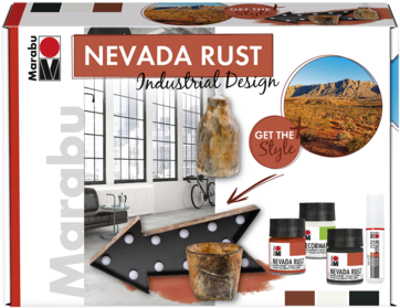Marabu Nevada Rust Acrylic Rust-effect - Marabu Sada Nevada Rust (600x420), Png Download