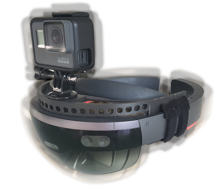 Spectator View - Hololens Spectator View Gopro (1024x846), Png Download