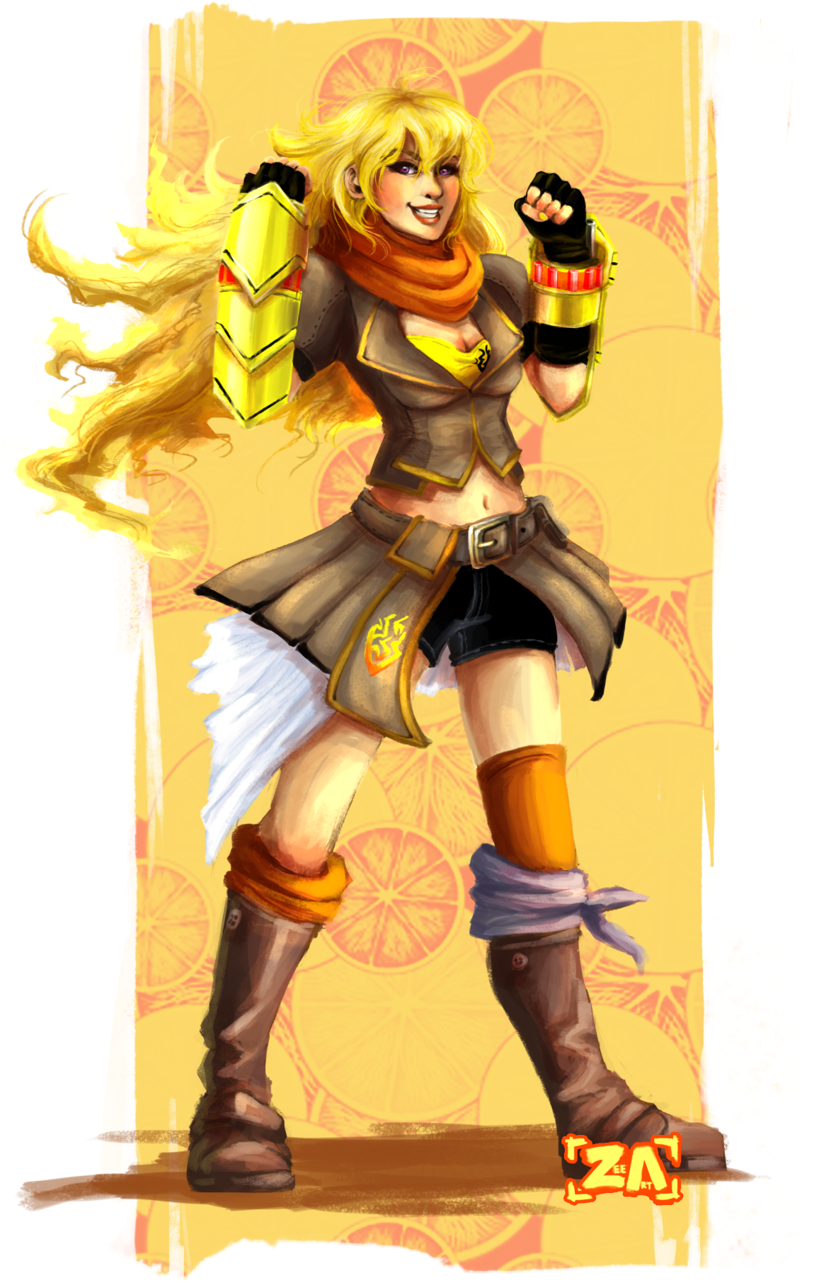 Yang Xiao Long (461x750), Png Download