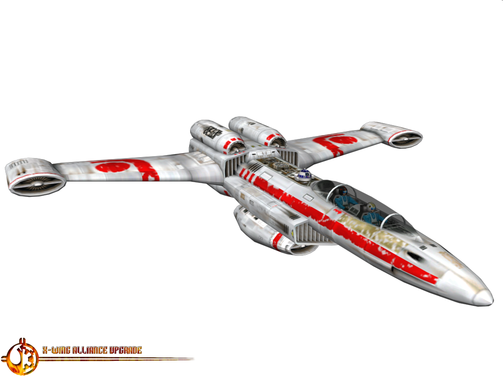 And Four Sublight Engines, The Planetary Fighter Is - Star Wars: X-wing (1024x768), Png Download