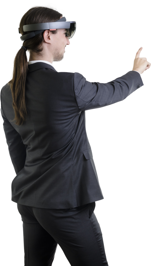 Virtual Reality Mit Hololens 22112017 Mobile 489kb, - Microsoft Hololens (800x1200), Png Download