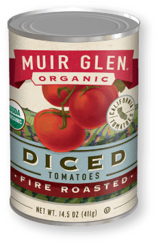 Can Of Muir Glen Fire Roasted Diced Tomatoes - Whole Tomatoes Undrained Philippine Price (460x460), Png Download