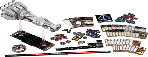 Http - //vignette1 - Wikia - Nocookie - Net/xwing Components - Star Wars X Wing Tantive Iv (600x232), Png Download