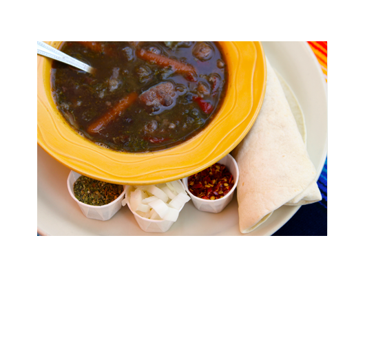 Soups - Pozole - Curry (529x550), Png Download