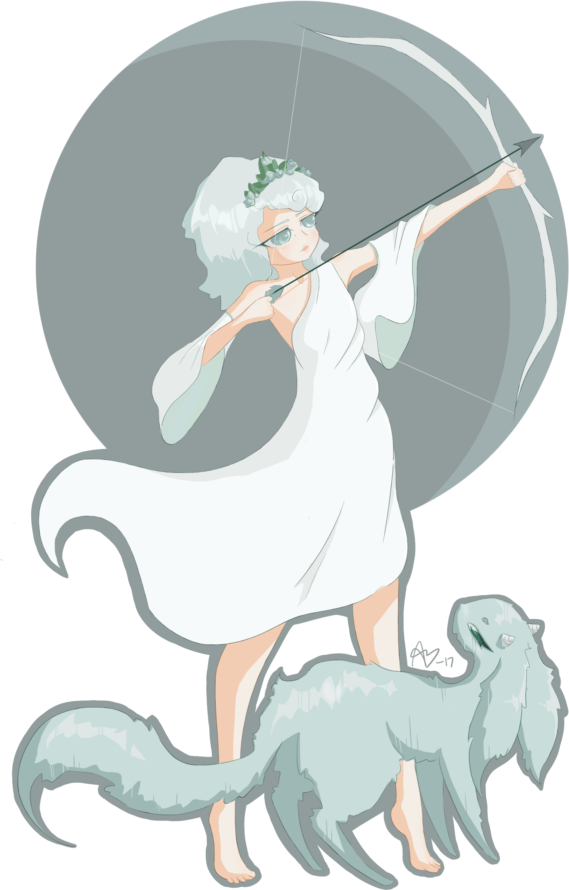 Artemis Commision - Portable Network Graphics (2480x3508), Png Download