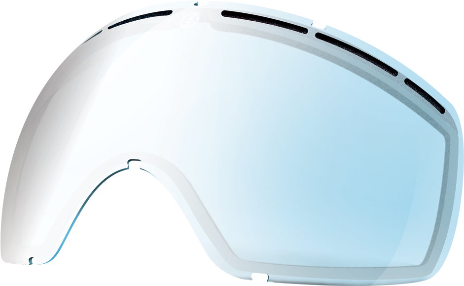 Blue / Silver Chrome - Electric Eg2 Ski Goggle Lens Yellow (1000x638), Png Download