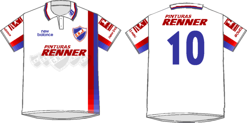 1998 Camiseta Nacional - Camiseta De Nacional 1998 (800x399), Png Download