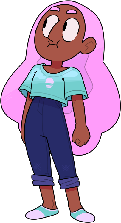 Connie Garnet Pearl Stevonnie Clothing Pink Facial - Alicai Harley Naah Done (600x800), Png Download