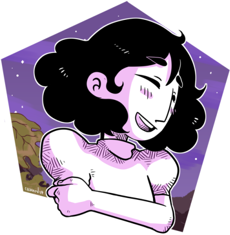 Connie And Steven Universe Image - Steven Universe Connie Fan Art (500x500), Png Download