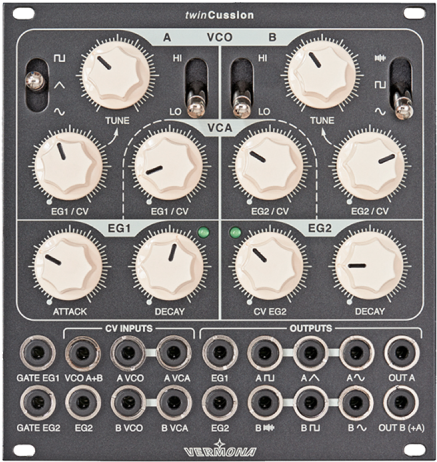 Vermona Modular Twincussion - Vermona Twincussion (600x600), Png Download