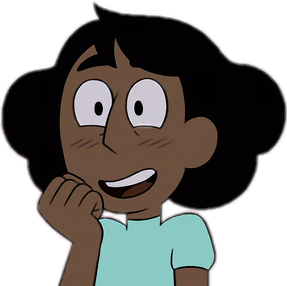 Connie Stevenuniverse Connie Sticker For Your Edits - Steven Universe Connie Short Hair (582x580), Png Download