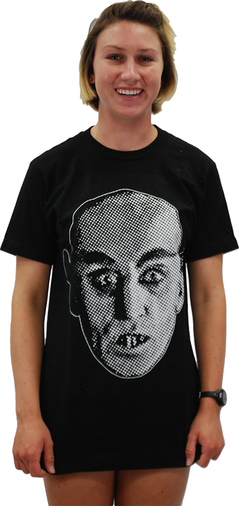 Nosferatu "iv" T-shirt - Roze Staat Mij Niet T-shirt Zwart Heren Xl (474x1000), Png Download