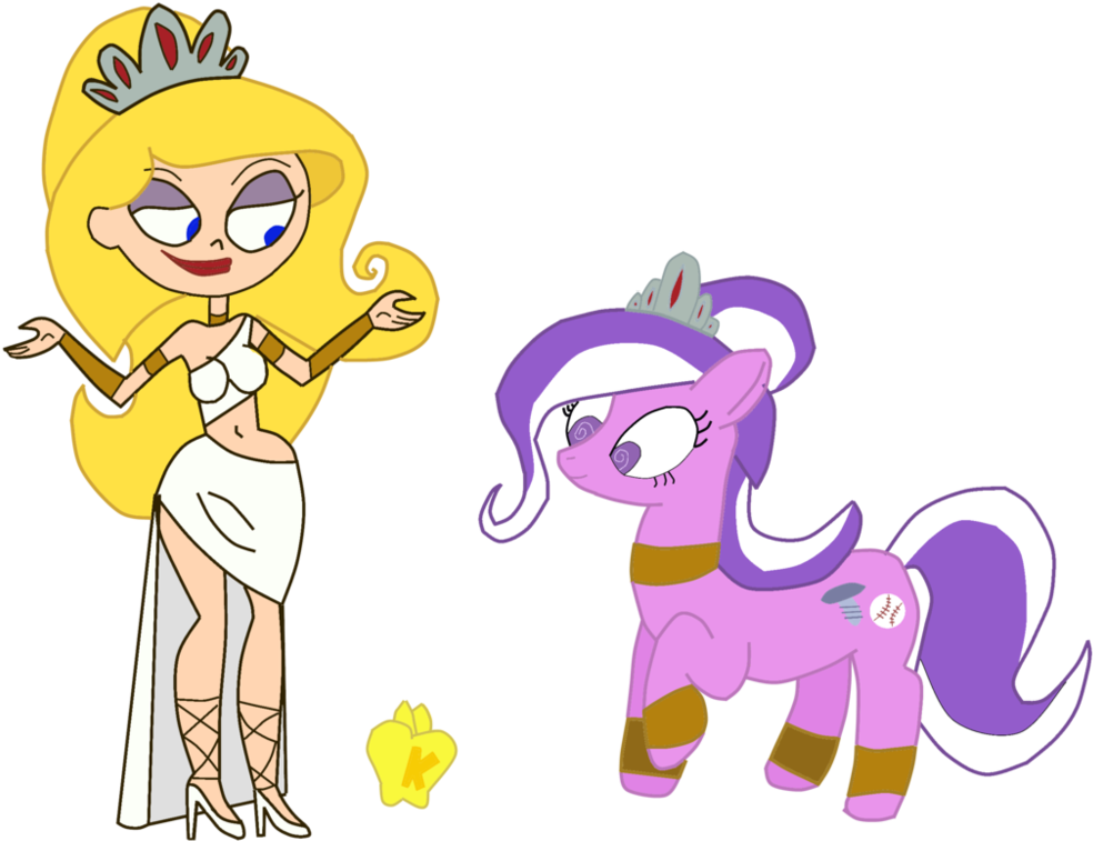 Screwbally, Crossover, Discord, Eris, Rule 63, Safe, - Eris Billy And Mandy Art (999x799), Png Download