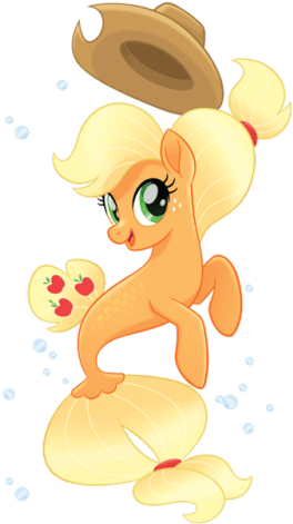 Applejack My Little Pony Movie (500x709), Png Download