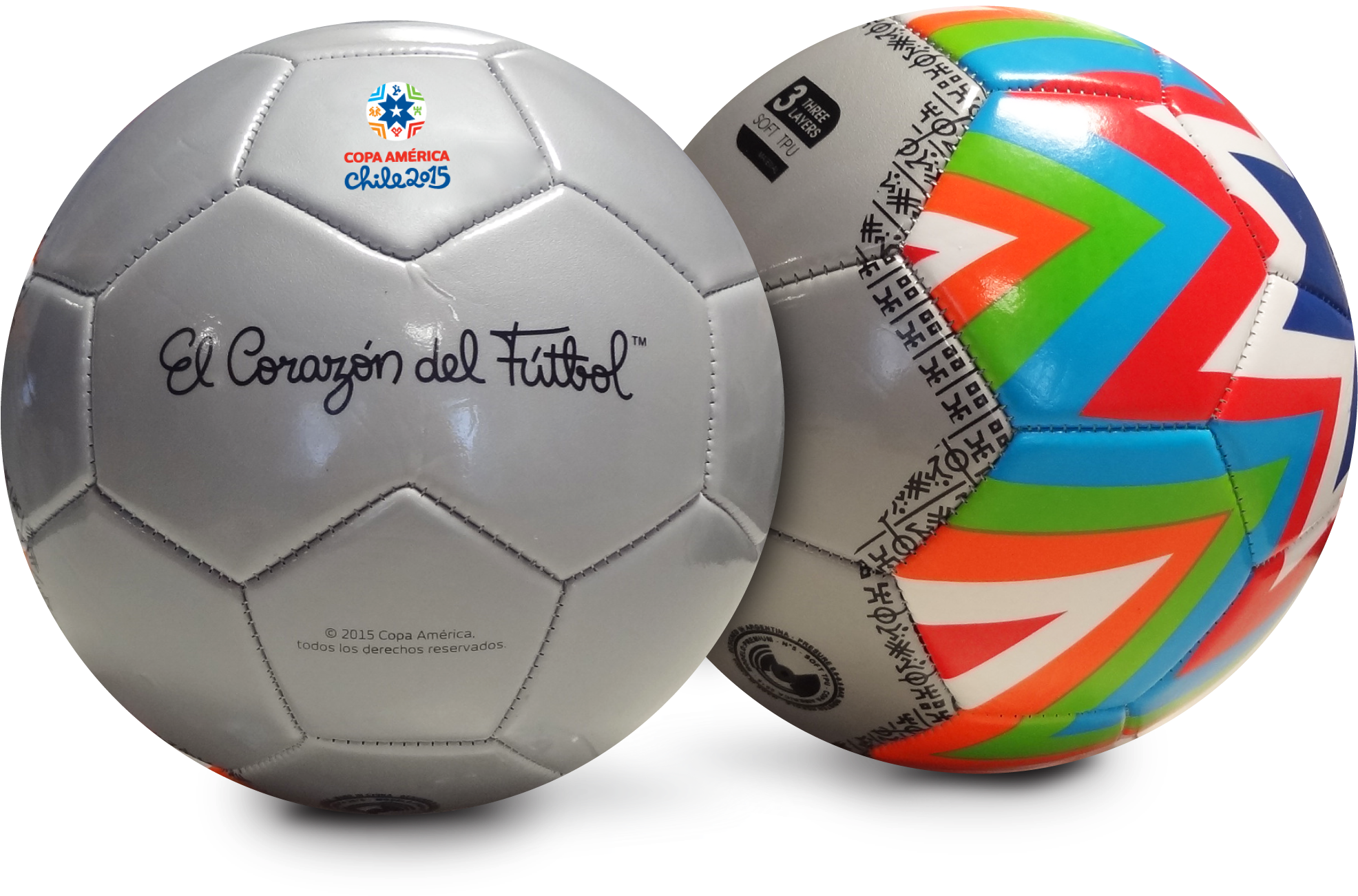 Sports Complements Lanzan Sus Pelotas De La Copa América - 2015 Copa América (2000x1455), Png Download