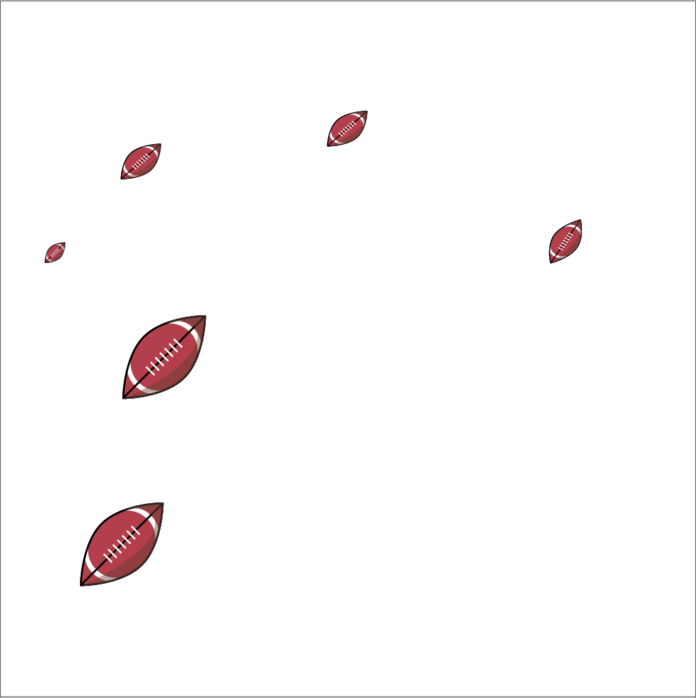 Pelota De Futbol Americano - Illustration (1001x1003), Png Download