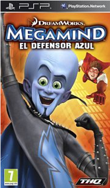 10022-megamind El Defensor Azul Psp - Megamind Psp (400x400), Png Download
