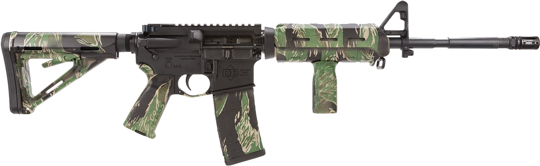 Diamondback Db15sts Db-15 223rem/5 - Ruger Ar 556 (1800x560), Png Download