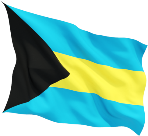 Bahamas Flag Icon Png - Bahamian Flag Transparent Background (640x480), Png Download