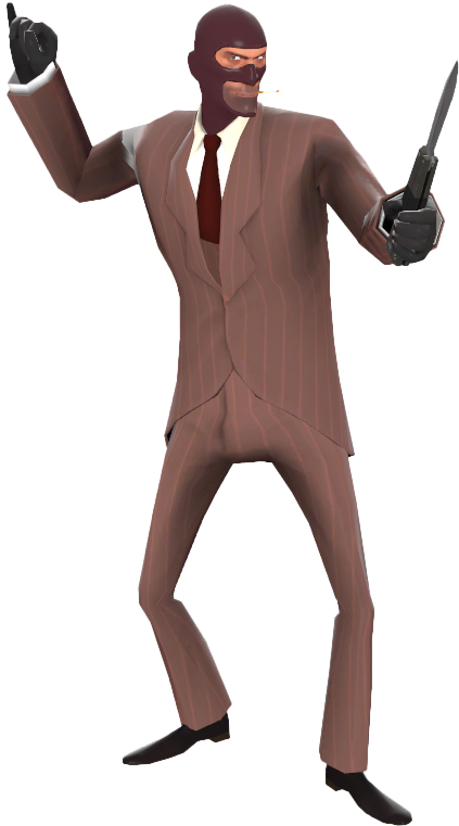 160kib, 423x761, Tf2 Spy - Tf2 Spy Taunt Knife (423x761), Png Download