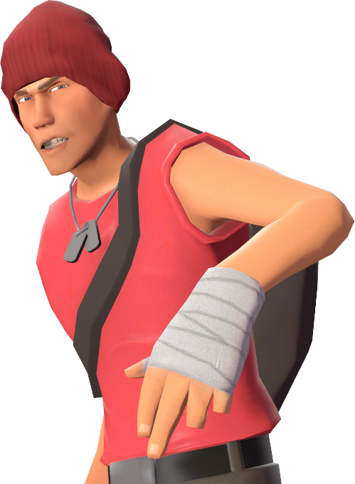 Pin By Utterfanatic On Tf2, Overwatch - Scout Tf2 Png (499x681), Png Download